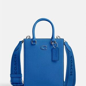 Coach Vibrant Blue Crossbody Bag NWT